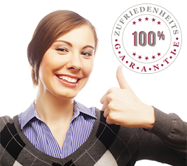 100% Zufriedenheitsgarantie