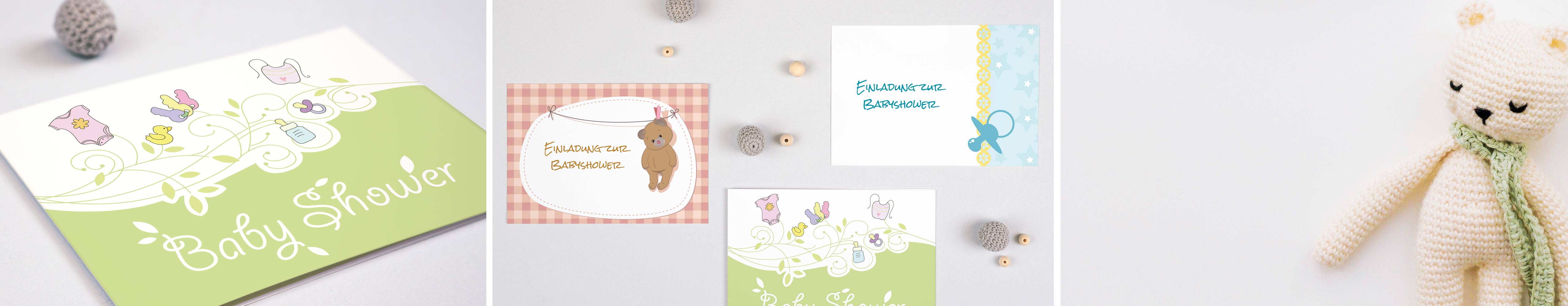 Babyshower Karten online gestalten und drucken