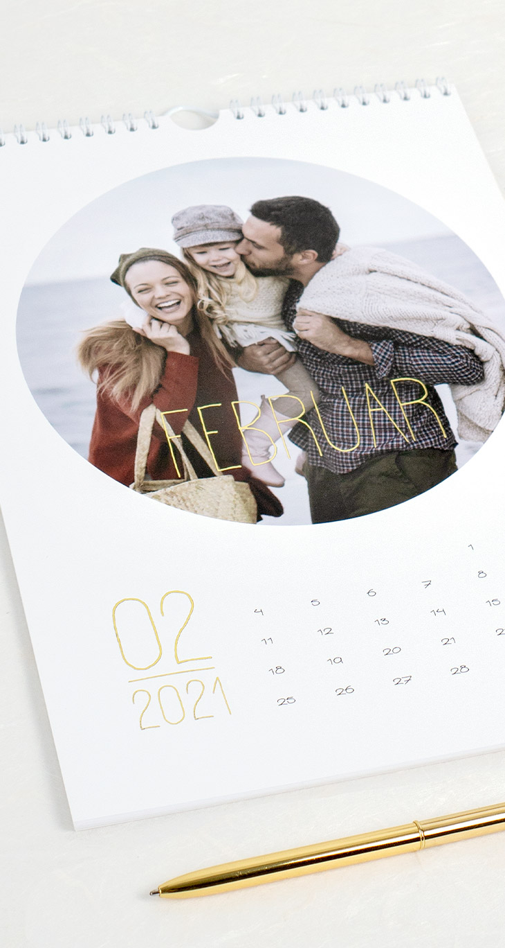 sendmoments Fotokalender als Wandkalender oder Tischkalender günstig 
