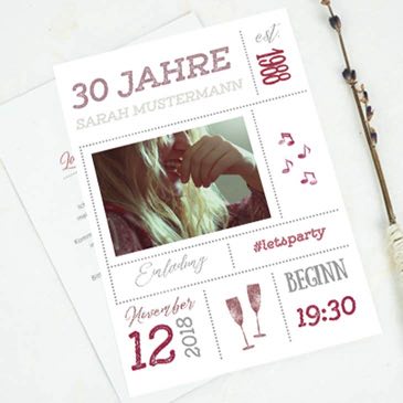 30. Geburtstag