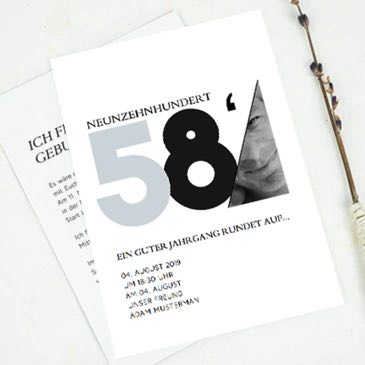 60. Geburtstag