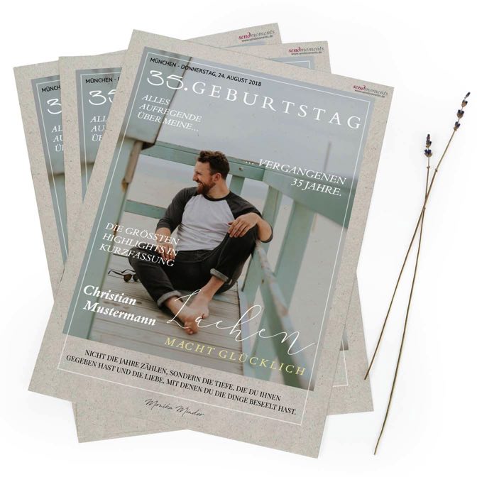 Geburtstagszeitung