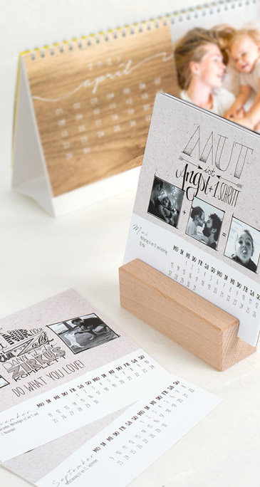 Sendmoments Fotokalender Als Wandkalender Oder Tischkalender Gunstig Online Bestellen Mit Eigenen Fotos Gestalten
