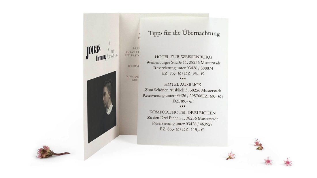 Einlegeblätter