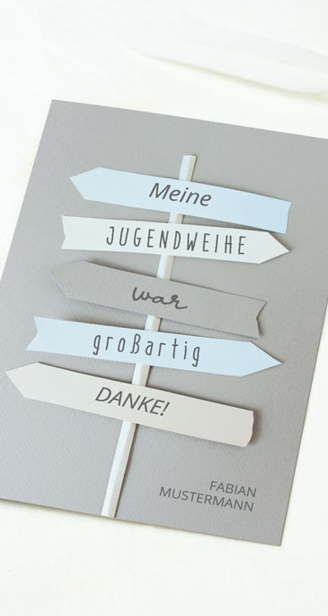 Danksagungskarten