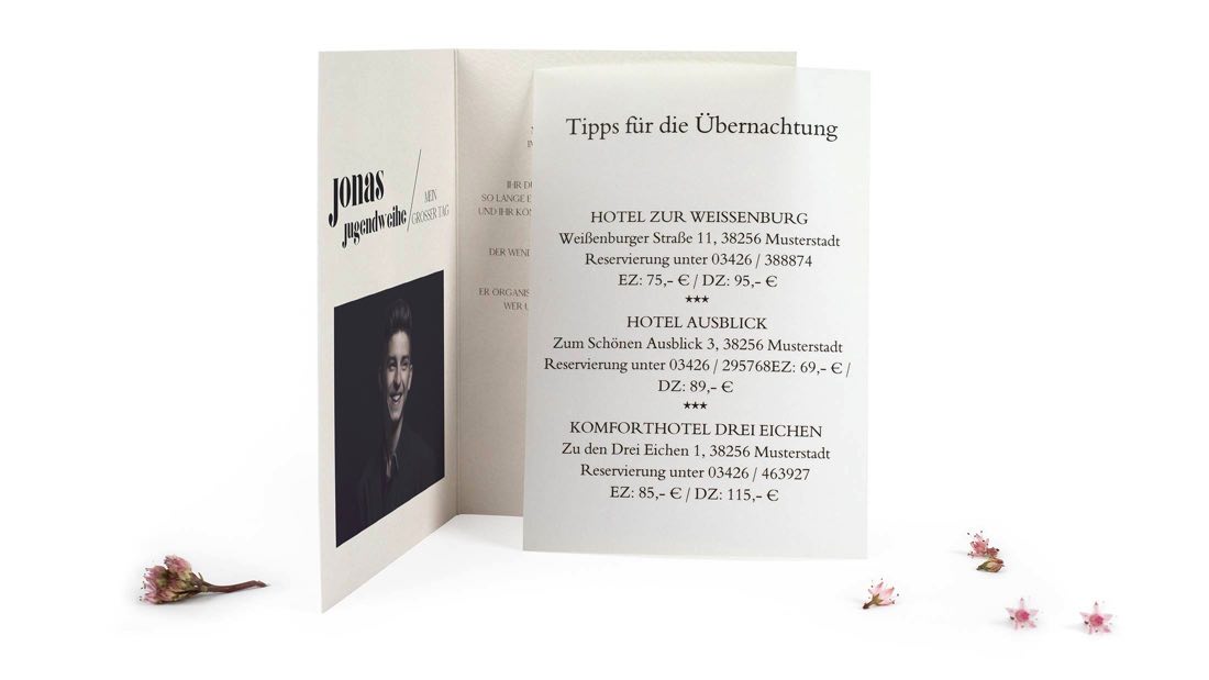 Einlegeblätter