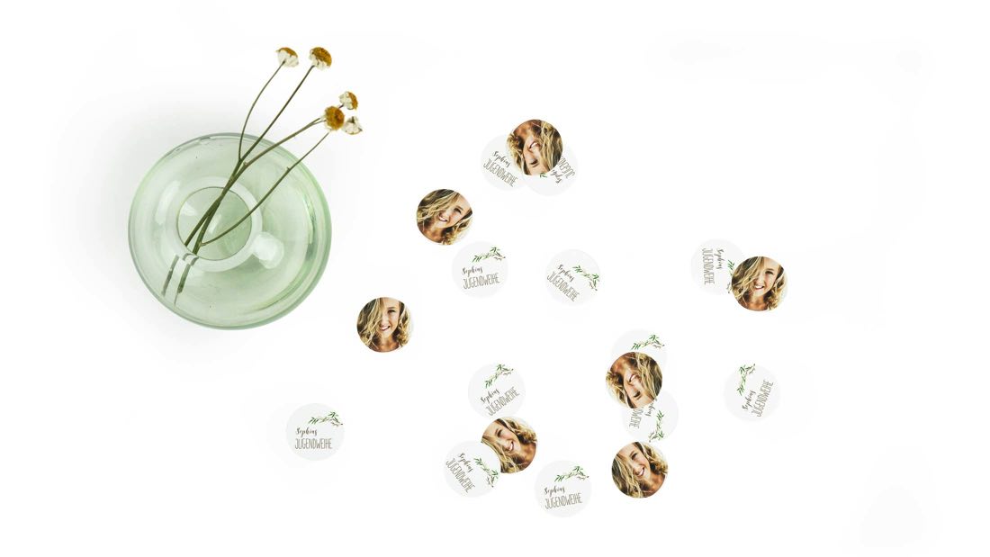 Konfetti Jugendweihe