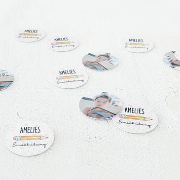 Konfetti Einschulung