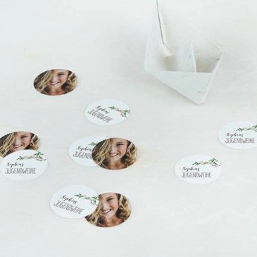 Konfetti Jugendweihe