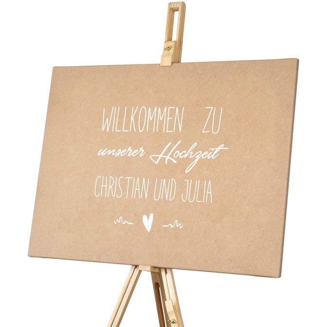 Originelle Willkommensschilder