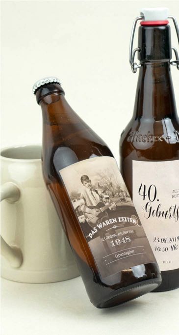 Bieretiketten Geburstag Bieretiketten Geburstag