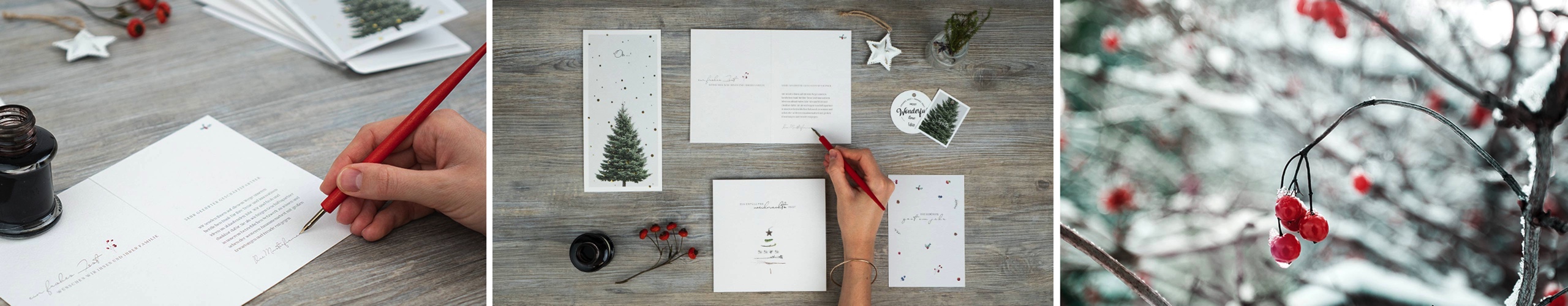 Weihnachten Karten und individuelle Fotogeschenke